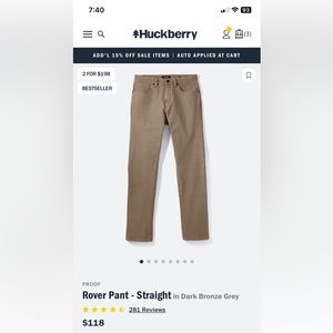 Proof Rover Pant (Huckberry)